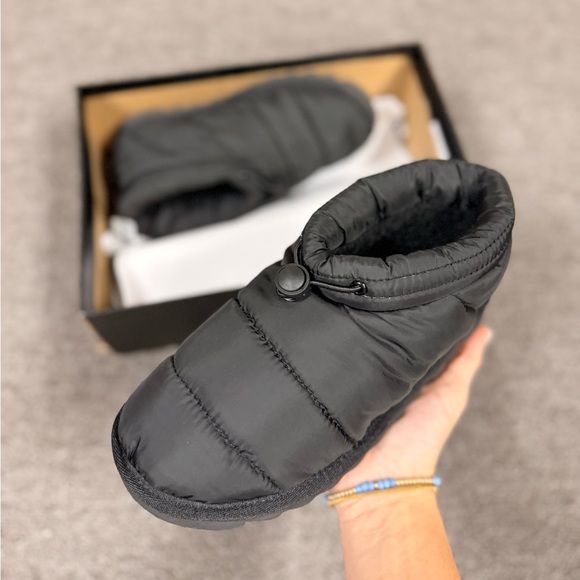 Black Mini Puff Bootie - Picture 4 of 5